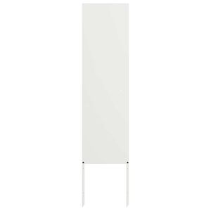 vidaXL Z&aacute;hradn&aacute; clona na s&uacute;kromie Rezac&iacute; Biela 32 x 140 cm