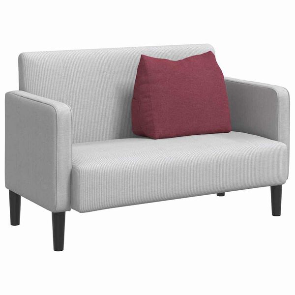 vidaXL Podu&scaron;ka na chrb&aacute;t V&iacute;no červen&eacute; 60 x 20 x 50 cm l&aacute;tka