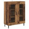 vidaXL Highboard Star&eacute; drevo 69,5 x 34 x 180 cm Kompozitn&eacute; drevo