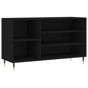 vidaXL Botn&iacute;k čierny 102x36x60 cm spracovan&eacute; drevo