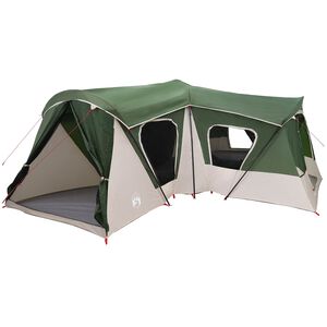 vidaXL Rodinn&yacute; stan 14-miestny Zelen&aacute; 185T Polyester s PU n&aacute;terom