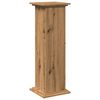 vidaXL Stojan na monitor s policou dub artisan 31x30x90 cm komp. drevo
