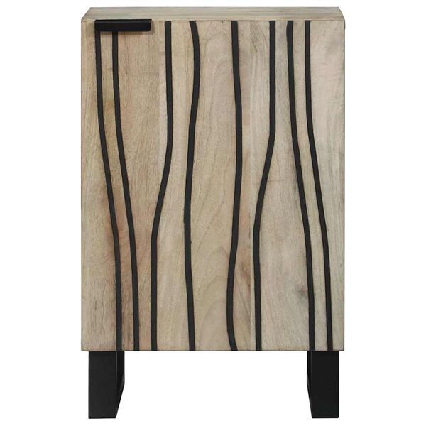 vidaXL K&uacute;peľňov&aacute; skrinka pod um&yacute;vadlo Biela 38 x 33,5 x 58 cm