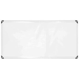 vidaXL Plachta s očkami Priehľadn&aacute; 1 x 2 m Polyetyl&eacute;n