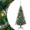 vidaXL Umel&yacute; predsvieten&yacute; vianočn&yacute; stromček Zelen&aacute; 150 cm PVC a kov