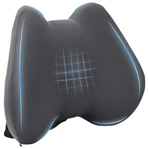 vidaXL Vank&uacute;&scaron; na chrb&aacute;t Biely Pam&auml;ťov&aacute; pena 40 x 32 x 14 cm