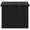 vidaXL Konferenčný stolík Čierny dub 55 x 54,5 x 45 cm