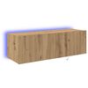 vidaXL TV n&aacute;stenn&aacute; skriňa 100 x 35 x 31 cm Remeseln&yacute; dub