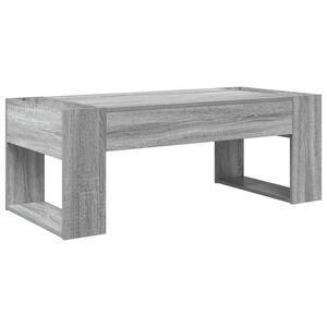 vidaXL Konferenčn&yacute; stol&iacute;k Siv&yacute; Sonoma 110 x 50 x 41 cm