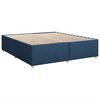 vidaXL Boxspring posteľ s matracom modr&aacute; 200x200 cm l&aacute;tka