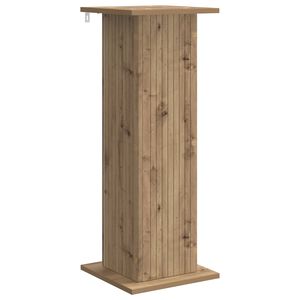 vidaXL Stojan na rastliny Dub artisan 30,5 x 30 x 80,5 cm