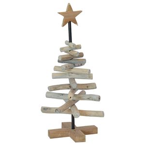 vidaXL Vianočn&yacute; stromček so stojanom Hned&aacute; 60 cm T&iacute;kov&yacute; mas&iacute;v