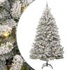 vidaXL Umel&yacute; vianočn&yacute; stromček 270 cm 300 LED Tepl&aacute; biela PVC a oceľ