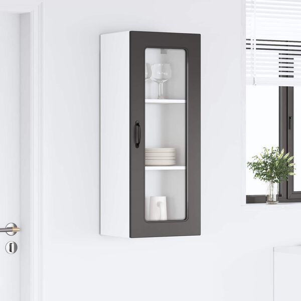 vidaXL Kuchynsk&aacute; skriňa s &uacute;ložiskom Kalmar Čierna 40 x 31 x 100 cm