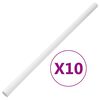 vidaXL K&aacute;blov&eacute; rozvody so sponami &Oslash;30 mm 10 m PVC