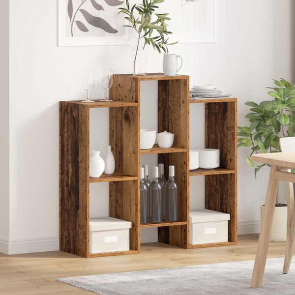 vidaXL Serv&iacute;rovacia skriňa Star&eacute; drevo 90 x 30 x 90 cm