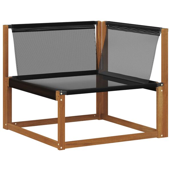 vidaXL Z&aacute;hradn&aacute; s&uacute;prava gaučov s vank&uacute;&scaron;om 9 pcs Pr&iacute;rodn&aacute; a svetlosiv&aacute;