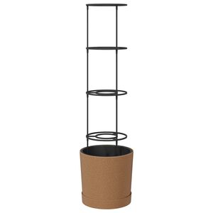vidaXL Pestovateľ paradajok Naturo ECO &Oslash; 39 x 139 cm WPC