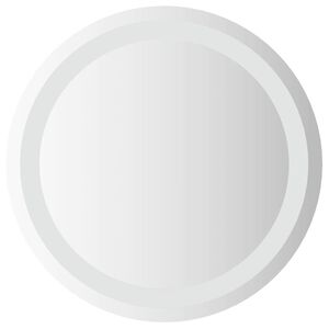 vidaXL LED k&uacute;peľňov&eacute; zrkadlo 40 cm okr&uacute;hle