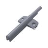 vidaXL M&auml;kk&eacute; zatv&aacute;ranie p&aacute;nty 12 ks Siv&aacute; 125 x 47 x 15 mm PP