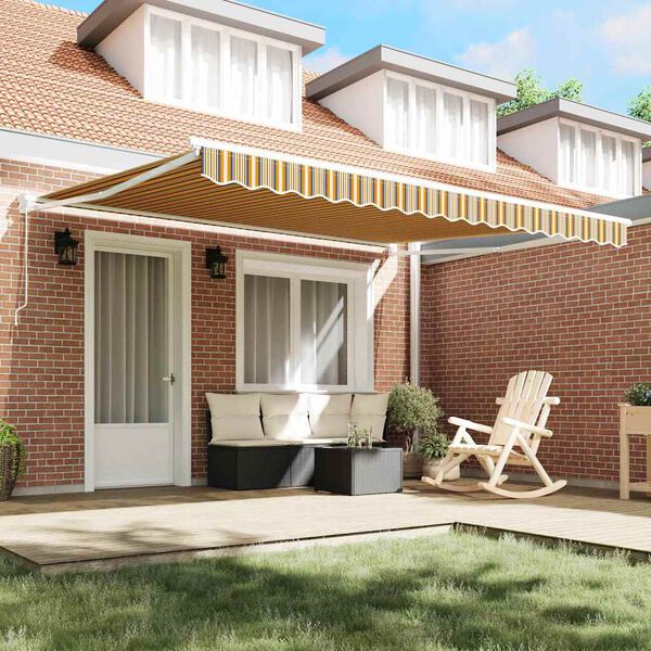 vidaXL Zatemniteľn&aacute; mark&iacute;za Viacfarebn&yacute; 400 &times; 300 cm Polyester