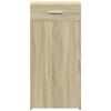 vidaXL Komoda dub sonoma 45x42,5x93 cm kompozitn&eacute; drevo