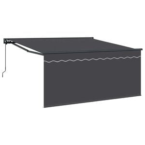 vidaXL Sklopn&aacute; mark&iacute;za Antracit 300 x 250 cm Polyester a hlin&iacute;k
