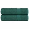 vidaXL Sprchov&eacute; osu&scaron;ky FROGN 2 ks zelen&eacute; 70x140 cm 360 g/m&sup2;