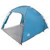 vidaXL Stan chata so strechou Modr&aacute; 370 x 230 x 185 cm taft