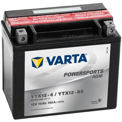 Varta Batéria do motocyklov Powersports AGM YTX12-4/YTX12-BS