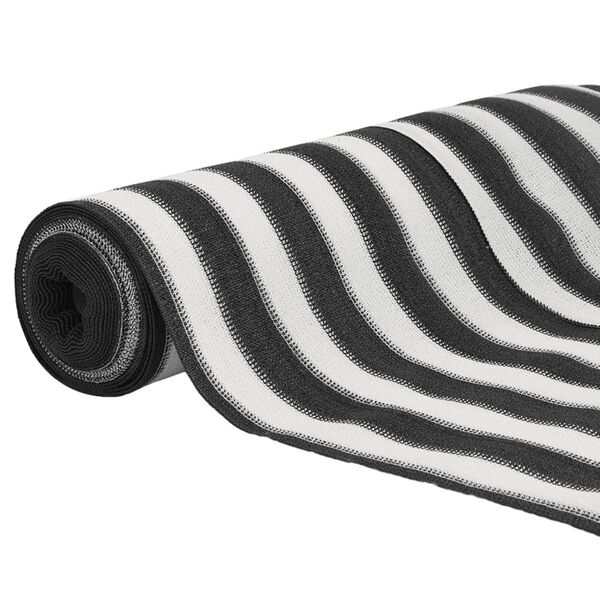 vidaXL Tieniaca sieť antracitovo-biela 1,8x25 m HDPE 150 g/m&sup2;