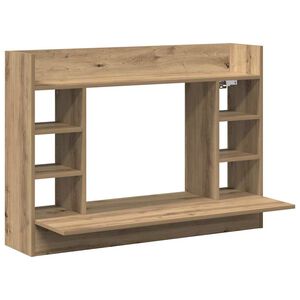 vidaXL N&aacute;stenn&yacute; st&ocirc;l dub artisan 105 x 48 x 75 cm Kompozitn&eacute; drevo