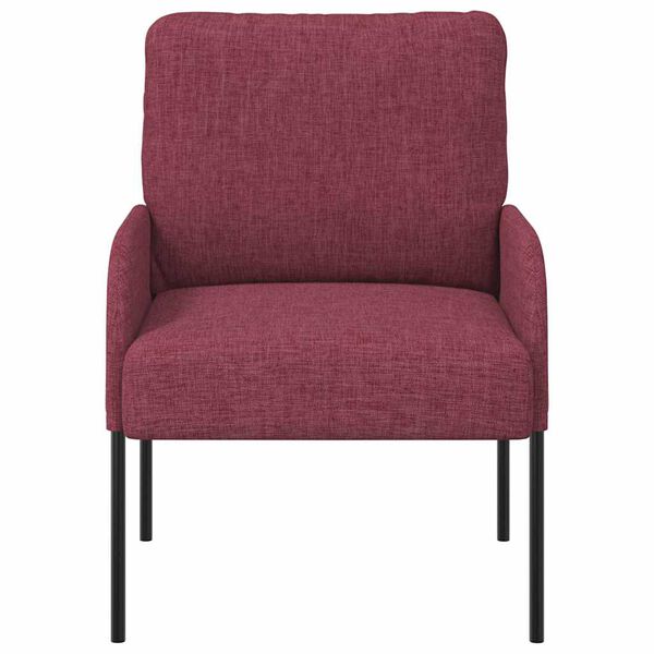 vidaXL Pohovky s vank&uacute;&scaron;om 55cm V&iacute;no červen&eacute; Preglejka