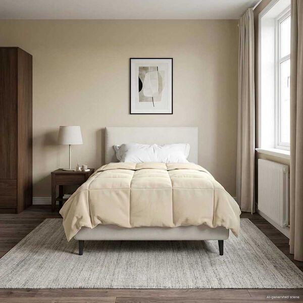 vidaXL Prikr&yacute;vka na cel&yacute; rok Kr&eacute;mov&aacute; 135 x 200 cm Mikrovl&aacute;kno