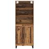 vidaXL Highboard Star&eacute; drevo 69,5 x 34 x 180 cm Kompozitn&eacute; drevo