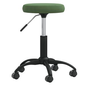 vidaXL Mas&aacute;žna stolička, zamatov&aacute;, tmavozelen&aacute;
