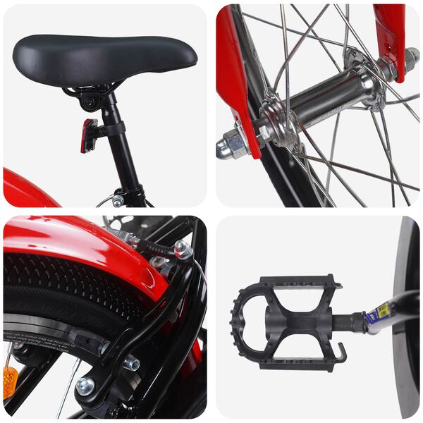 vidaXL Detsk&eacute; Kolo 20 Palcov pre vek 6-11 rokov Modro-biely