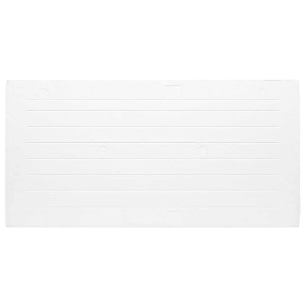 vidaXL N&aacute;stenn&eacute; panely 10 pcs Svetlo &scaron;ed&aacute; a biela 100 x 50 cm EPS pena