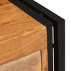 vidaXL Skriňa na top&aacute;nky Hned&aacute; 90 x 38 x 45 cm Pevn&eacute; ak&aacute;ciov&eacute; drevo
