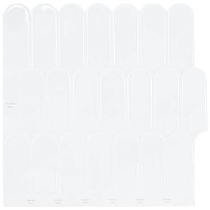 vidaXL Dlaždica s per&iacute;m 50 ks Biela 30 x 30 cm Polyuret&aacute;n a PET