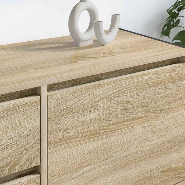 vidaXL TV skrinka Sonoma 100 x 36 x 49.5 cm Kompozitn&eacute; drevo