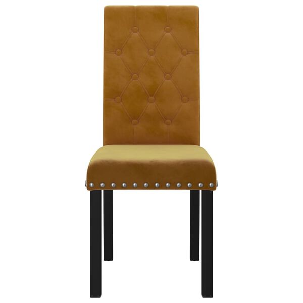 vidaXL Jed&aacute;lensk&eacute; stoličky 4 ks hned&eacute; zamatov&eacute;