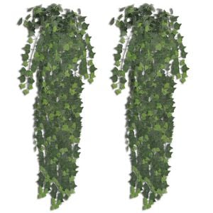 Umel&aacute; rastlina, zelen&yacute; brečtan 90 cm 2 ks