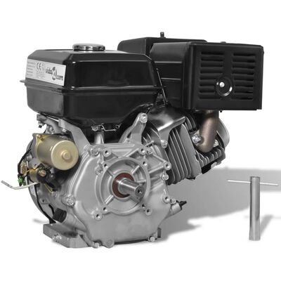 vidaXL Benzínový motor 15 HP 11 kW, čierny