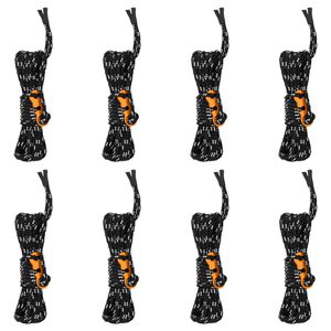 vidaXL Stanov&eacute; lan&aacute; s napin&aacute;kmi reflexn&eacute; 8 ks 4 m 4 mm