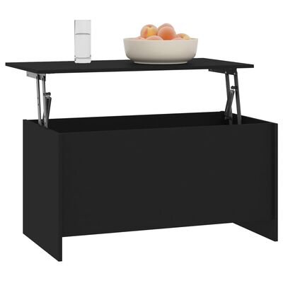 vidaXL Konferenčný stolík čierny 102x55,5x52,5 cm spracované drevo