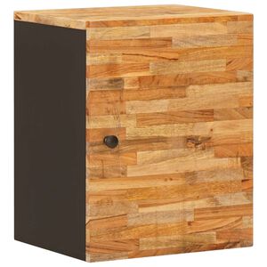 vidaXL Zavesen&yacute; kabinet do k&uacute;peľne s dverami Pr&iacute;rodn&aacute; 38 x 33 x 48 cm