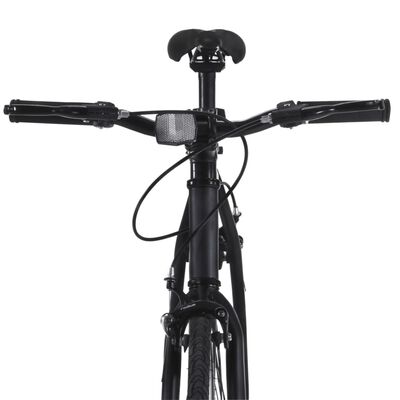 vidaXL Bicykel s pevným prevodom čierny 700c 51 cm