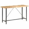 vidaXL Barov&yacute; st&ocirc;l 180x70x107 cm surov&eacute; mangovn&iacute;kov&eacute; drevo