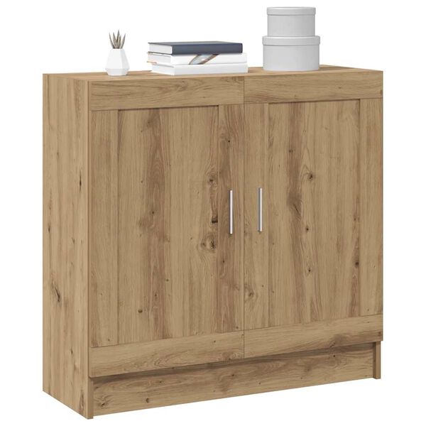 vidaXL Knižnica dub artisan 82,5x30,5x80 cm kompozitn&eacute; drevo